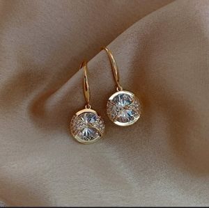 Stunning sterling silver and gold plated earrings